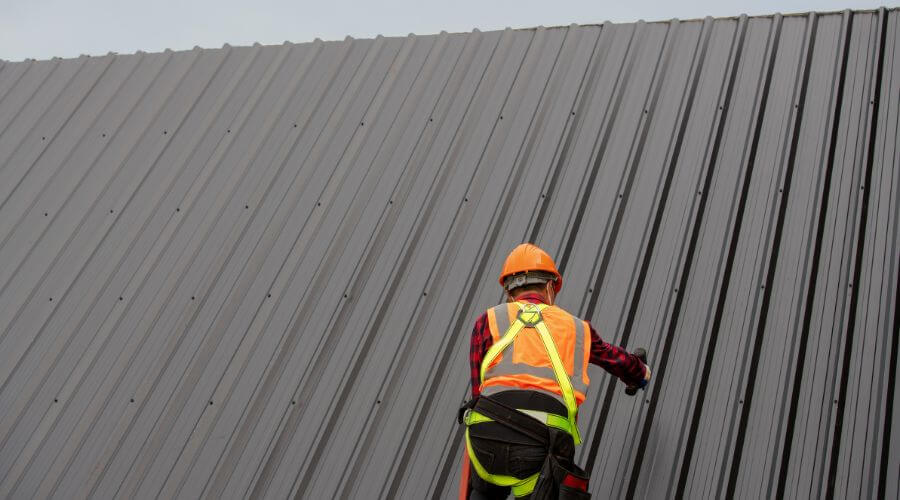 Professional metal roof installation services in Patrick, SC